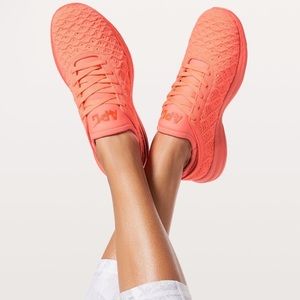 APL Neon Orange Techloom Phantom Running Sneaker